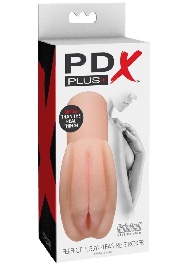 PDX Plus Perfect Pussy Pleasure Stroker - Vanilla - Image 2