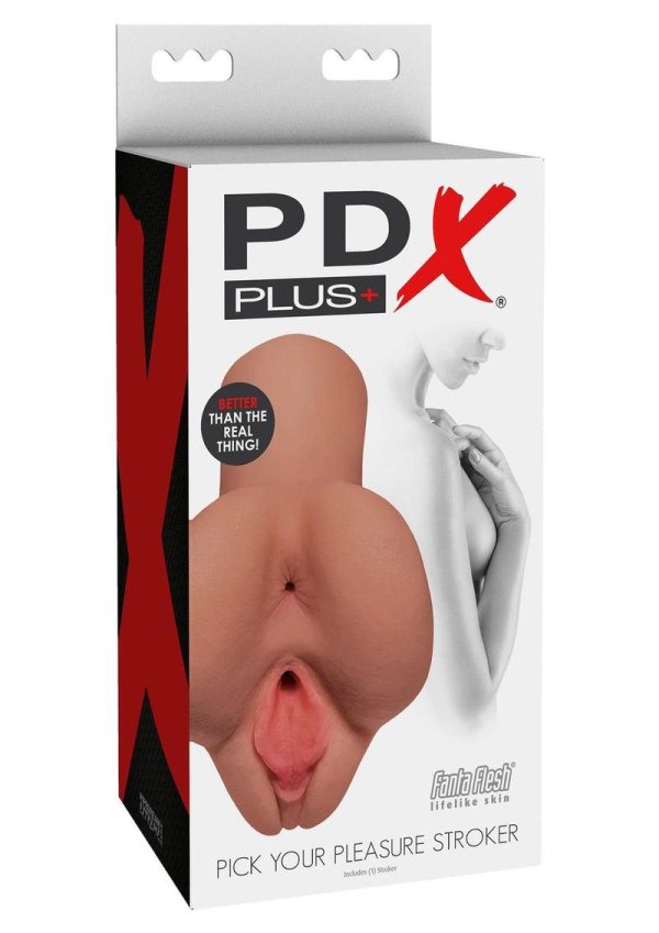 PDX Plus Pick Your Pleasure Stroker - Vanilla - Image 2