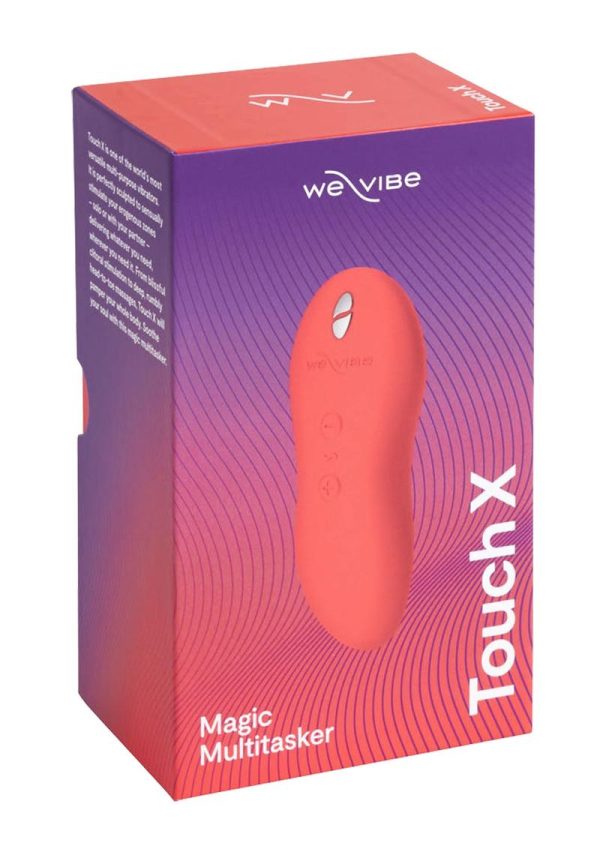 We-Vibe Touch X Rechargeable Silicone Clitoral Mini Vibrator - Crave Coral - Image 2