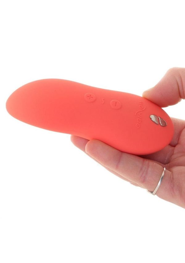 We-Vibe Touch X Rechargeable Silicone Clitoral Mini Vibrator - Crave Coral - Image 4