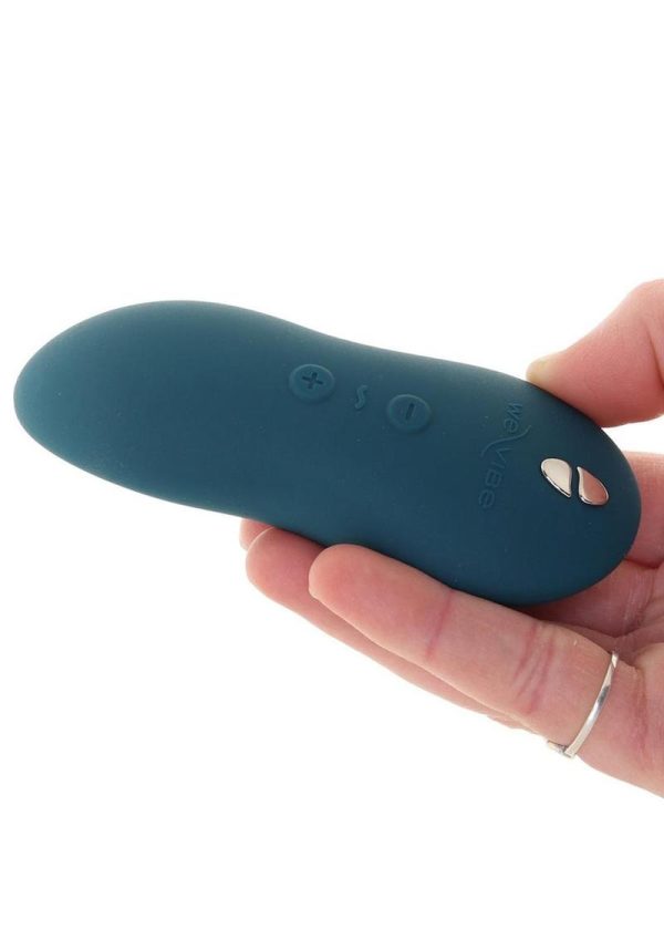 We-Vibe Touch X Rechargeable Silicone Clitoral Mini Vibrator - Green Velvet - Image 4