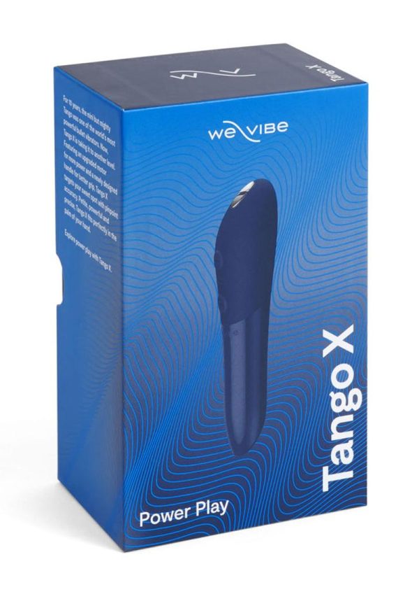 We-Vibe Tango X Rechargeable Clitoral Mini Bullet Vibrator - Midnight Blue - Image 2