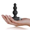 Petite Sensations Bubbles Silicone Vibrating Anal Stimulator - Black - Image 4