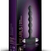 Petite Sensations Pearls Silicone Vibrating Anal Probe - Black - Image 2
