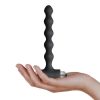 Petite Sensations Pearls Silicone Vibrating Anal Probe - Black - Image 4