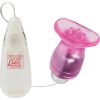 Classic Pussy Pleaser Clit Arouser with Bullet and Wired Remote Control - Pink