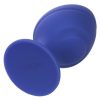 Cheeky Silicone Textured Anal Plugs Large/Small (Set of 2) - Purple