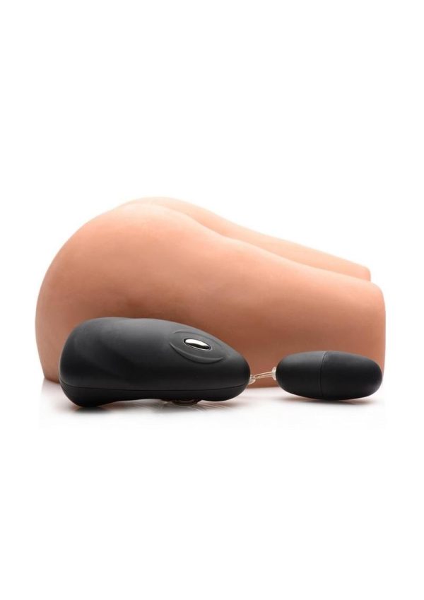 Mistress Karla Vibrating Butt Missionary Stroker - Pussy And Ass - Caramel - Image 3