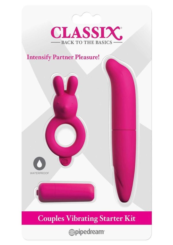Classix Couples Vibrating Starter Kit - Pink - Image 2
