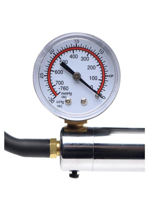Size Matters Penis Pump Kit With 2in Cylinder - Clear - Image 3