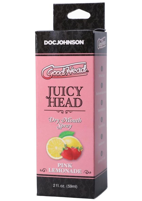 GoodHead Wet Head Dry Mouth Spray Pink Lemonade 2oz - Image 2