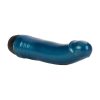 Midnight Vibes Jelly Realistic G-Spot Vibrator Blue 6.5 Inch - Image 3