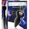 Booty Sparks Silicone Light-Up Anal Plug - Small - Image 2