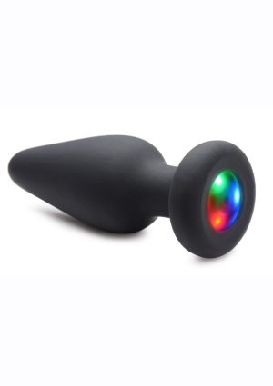 Booty Sparks Silicone Light-Up Anal Plug - Medium