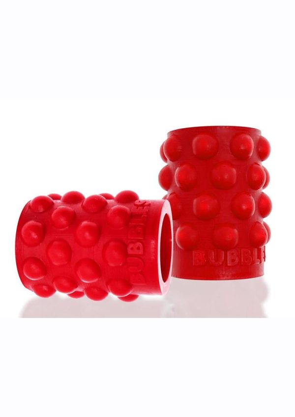 Bubbles Silicone Nipple Suckers - Red - Image 3