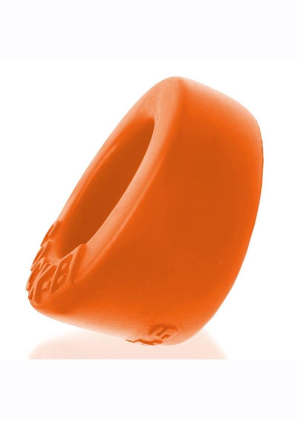 Cock B Bulge Silicone Cock Ring - Orange - Image 3
