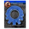 Cock-Lug Silicone Lugged Cock Ring - Marine Blue - Image 2