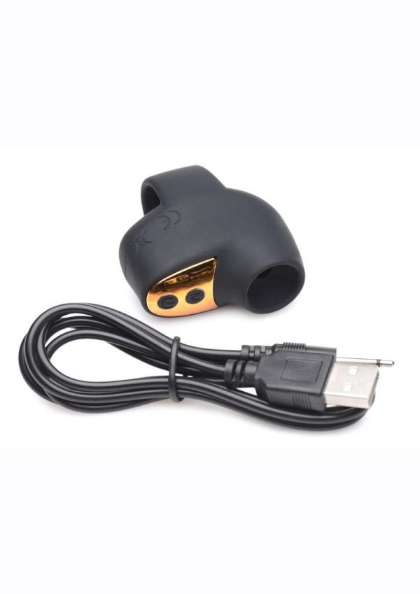 Inmi Shegasm Mini Silicone Rechargeable Clitoral Stimulator - Black - Image 4