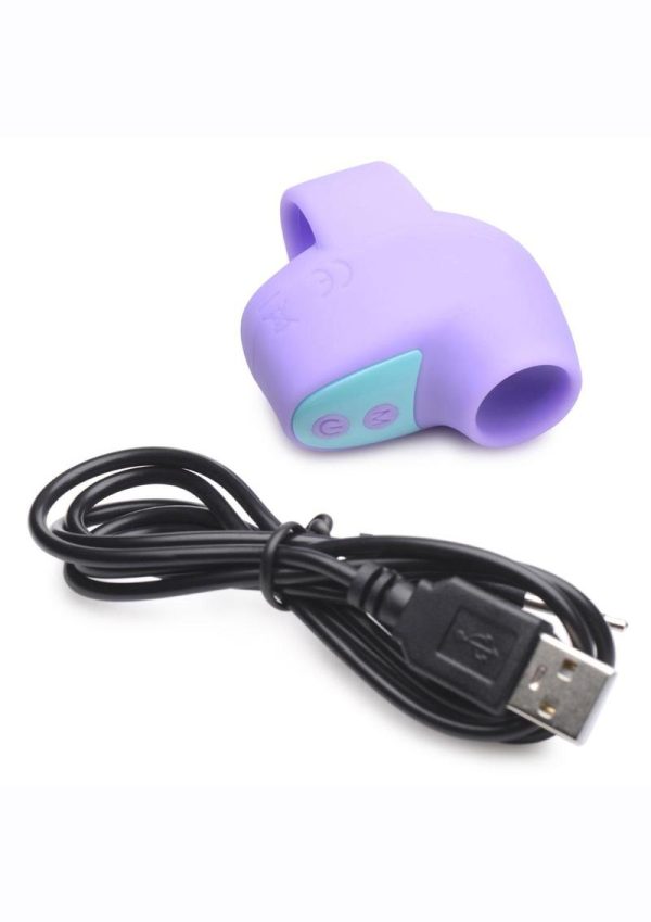 Inmi Shegasm Mini Silicone Rechargeable Clitoral Stimulator - Purple - Image 4