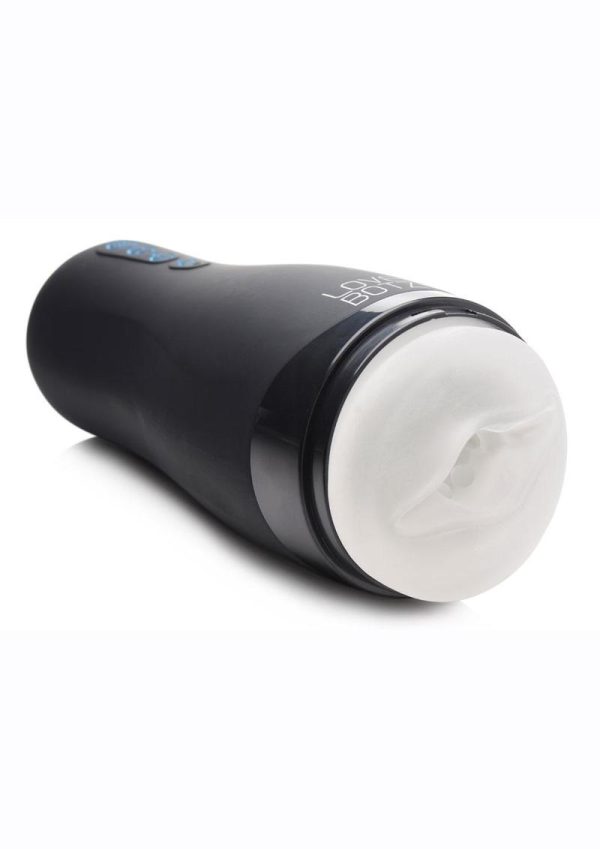 LoveBotz Handheld Milker Rechargeable 15X Sucking Masturbator - Black - Image 3