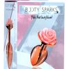 Booty Sparks Aluminum Anal Plug - Small - Pink/Rose Gold - Image 2