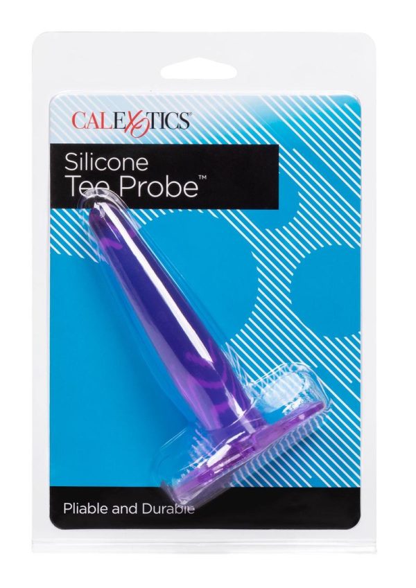 SILICONE TEE PROBE 4.5 INCH PURPLE - Image 2