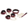 Master Series Velvet Bondage Set Cuffs