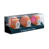 Satisfyer Masturbator Egg 3 Pack Set (Crunchy) - Orange - Image 2