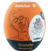Satisfyer Masturbator Egg 3 Pack Set (Crunchy) - Orange