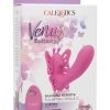 Venus Butterfly Silicone Remote Pulsating Venus G USB Rechargeable Waterproof Pink - Image 2