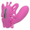 Venus Butterfly Silicone Remote Pulsating Venus G USB Rechargeable Waterproof Pink - Image 3