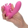 Venus Butterfly Silicone Remote Pulsating Venus G USB Rechargeable Waterproof Pink - Image 4