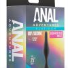 Anal Adventures Platinum Silicone Beginner Plug - Small - Black - Image 2