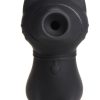 Shegasm Sucky Kitty Rechargeable Silicone Clitoral Stimulator - Black - Image 3
