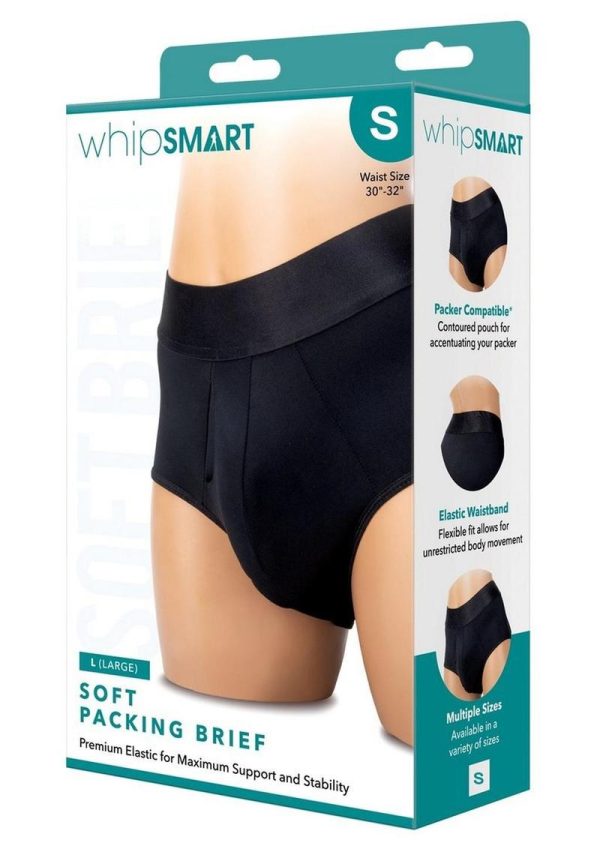 WhipSmart Soft Packing Brief - Small - Black - Image 2