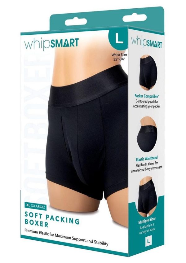 WhipSmart Soft Packing Boxer - Large - Black - Image 2