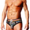 Prowler Comic Book Brief - Large - Gray/Multicolor