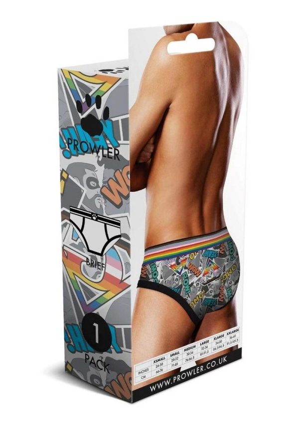 Prowler Spring/Summer 2023 Comic Book Brief - Large - Gray/Multicolor - Image 4