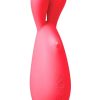 OVO Ner Clitoral Silicone Rechargeable Vibrator - Red/Orange - Image 3