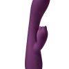 OVO Beacon Rechargeable Silicone Dual Stim Vibrator - Purple