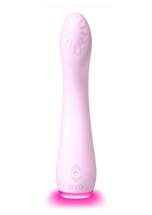 Ovo Ciana G-Spot Rechargeable Silicone Vibrator - Pink