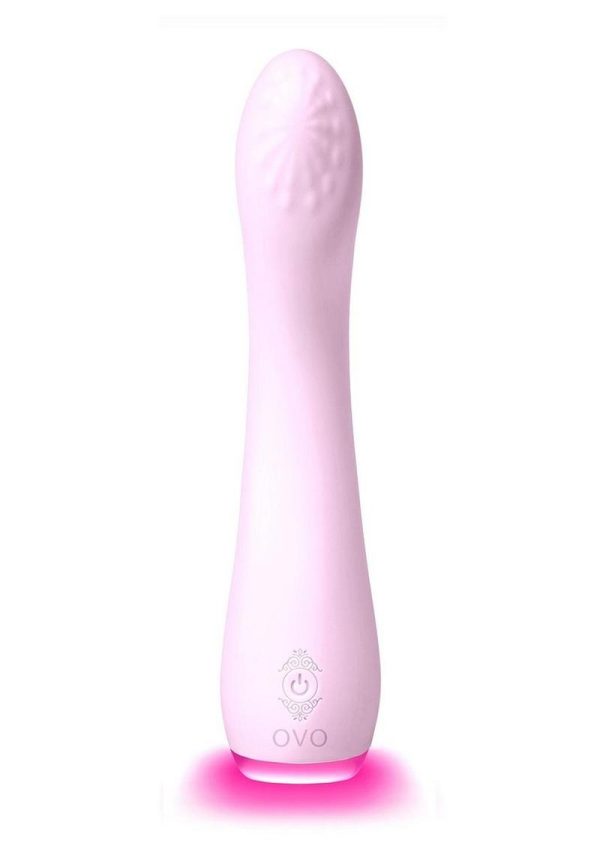 Ovo Ciana G-Spot Rechargeable Silicone Vibrator - Pink