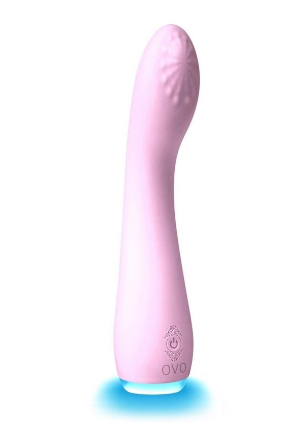 Ovo Ciana G-Spot Rechargeable Silicone Vibrator - Pink - Image 3