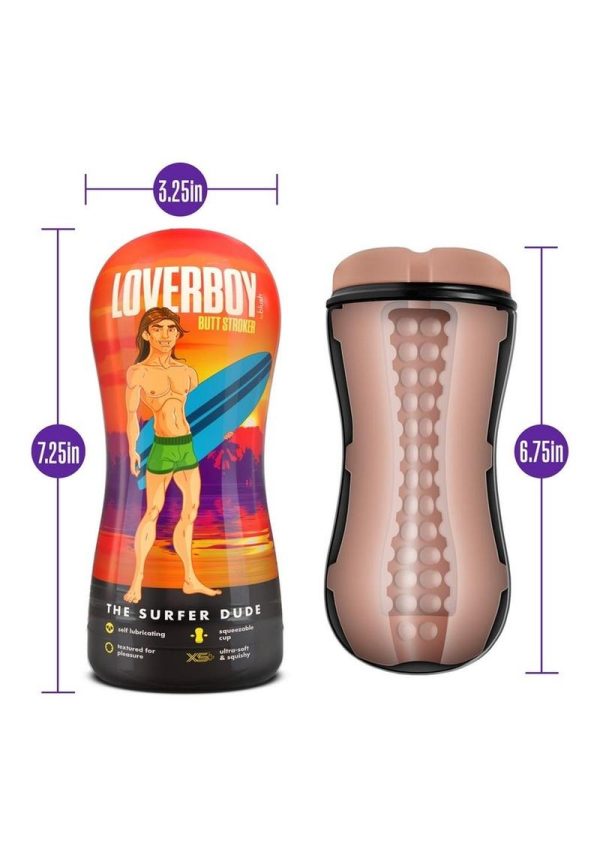 Loverboy The Surfer Dude Self Lubricating Anal Pocket Stroker - Vanilla - Image 3
