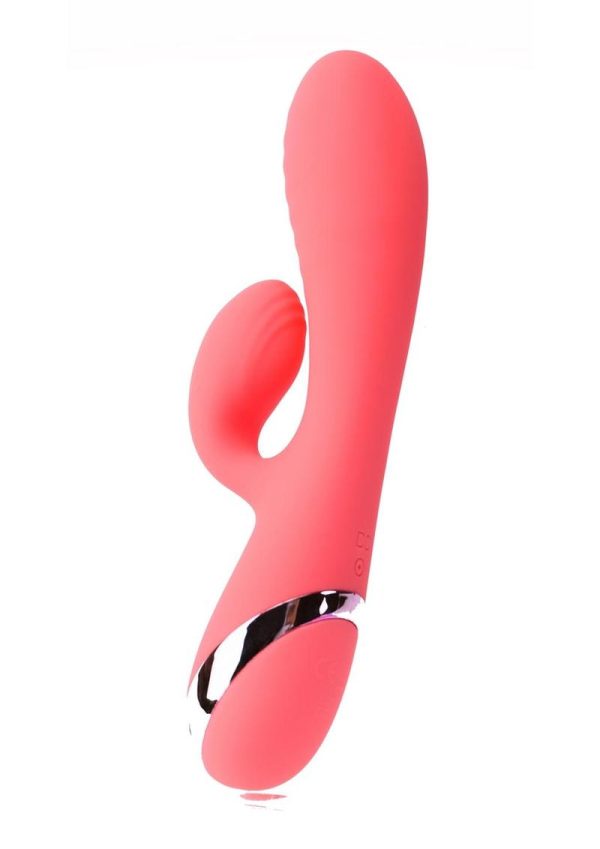 Juicy G-Gasm Stimulator Rechargeable Rabbit Vibrator - Orange