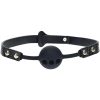 Ouch! Rome Collection Silicone Ball Gag - Black