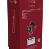 Ouch! Milan Collection Leg Cuffs - Black/Red - Image 3