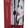 Ouch! Milan Collection Silicone Ball Gag - Black/Red - Image 2