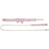 Ouch! Paris Collection Collar with Leash - Pink - Image 3
