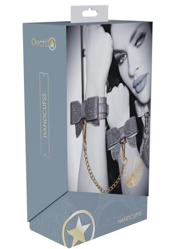 Ouch! Paris Collection Handcuffs - Black - Image 2